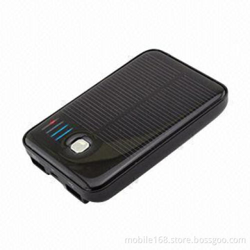 Dual Output Solar Charger for Apple's iPhone/iPad, Used for Emergency Situation or Outdoors